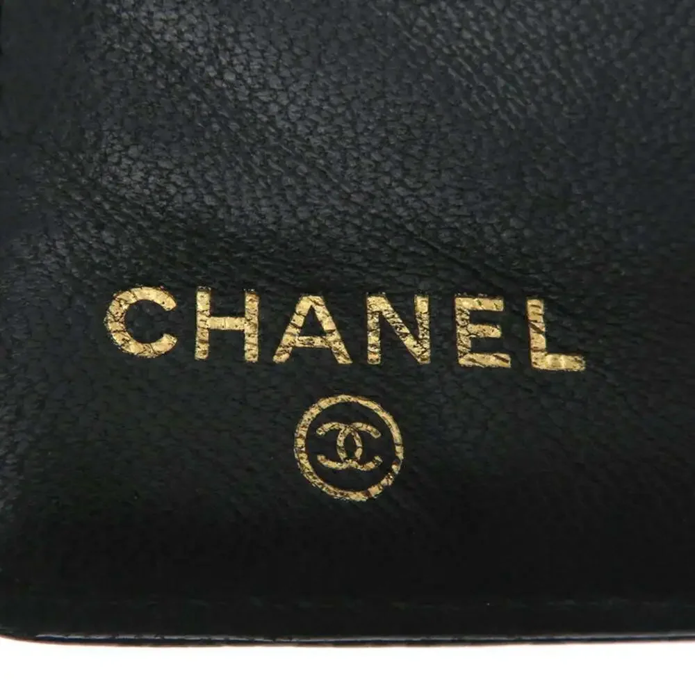 CHANEL black caviar